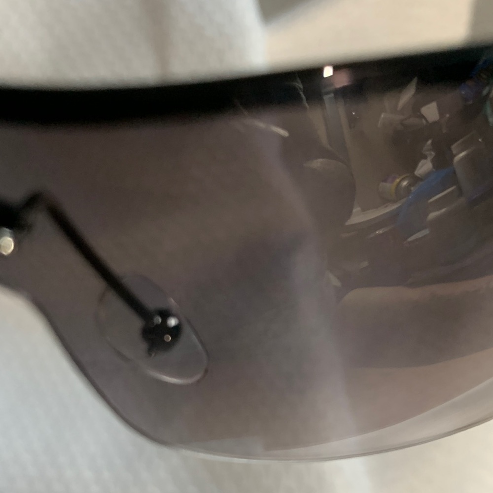 Gucci HorseBit Shiny Black/Gray & Silver Sunglasses - Picture 11 of 16